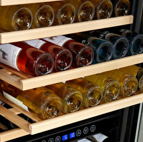 How to make wine cooler in wine fridge