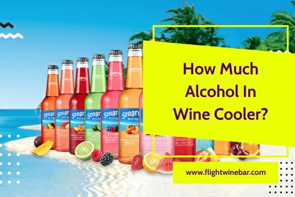 How Much Alcohol In Wine Cooler