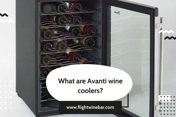 What are Avanti wine coolers