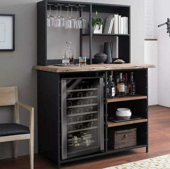 Bar with Wine Cooler Cabinet