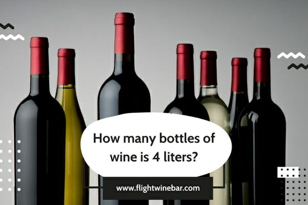 How many bottles of wine is 4 liters