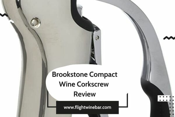 Brookstone Compact Wine Corkscrew