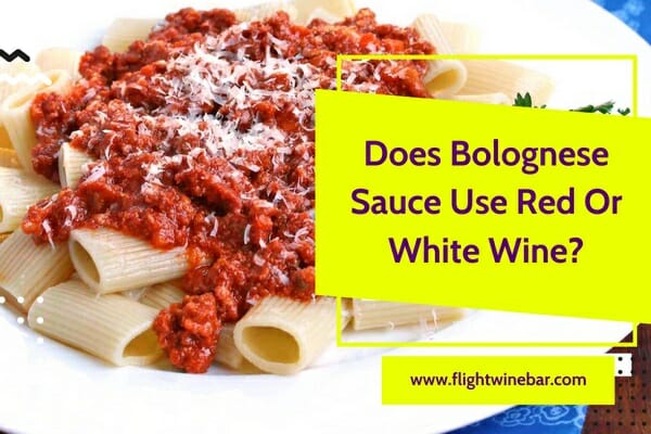 Does Bolognese Sauce Use Red Or White Wine