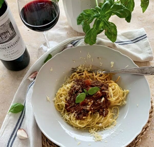 The Best Wine To Use In Bolognese Sauce