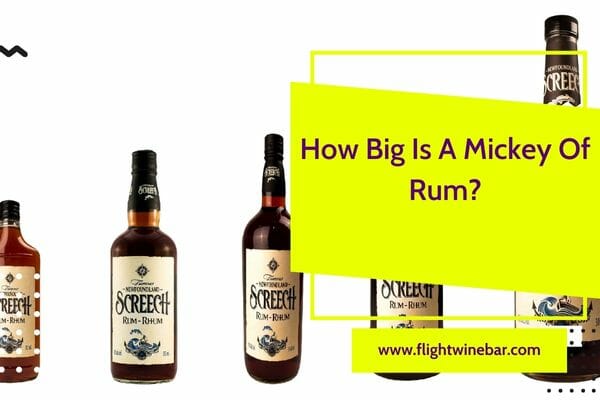 How Big Is A Mickey Of Rum