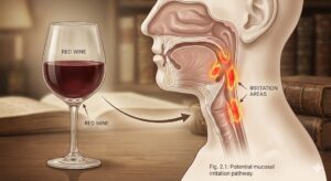 Why Does Red Wine Burn My Throat