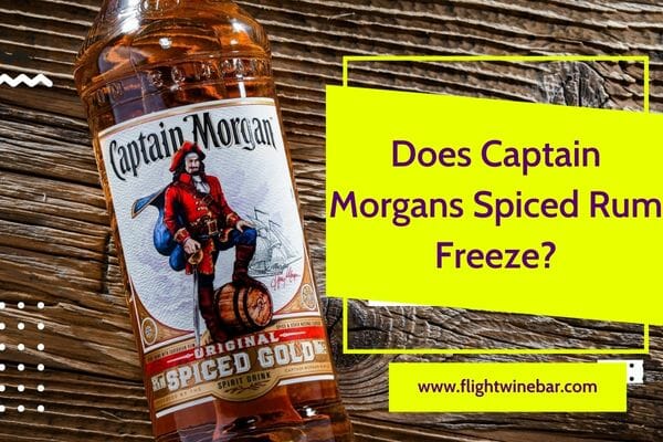 Does Captain Morgans Spiced Rum Freeze