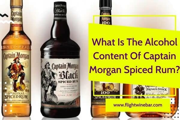 What Is The Alcohol Content Of Captain Morgan Spiced Rum