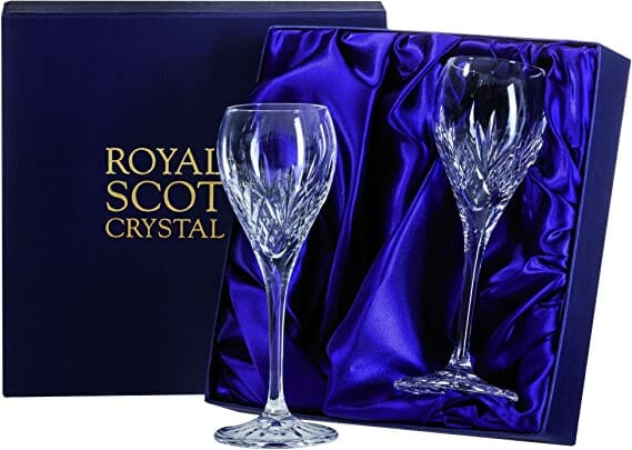 Royal Scot Crystal Port Wine Glasses