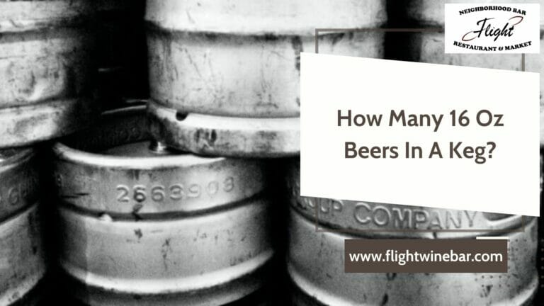 How Many 16 Oz Beers In A Keg