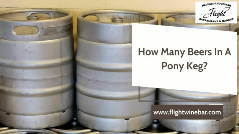 How Many Beers In A Pony Keg