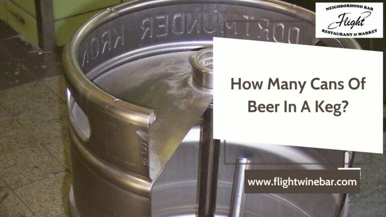 How Many Cans Of Beer In A Keg