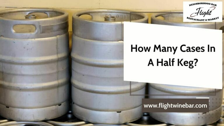 How Many Cases In A Half Keg