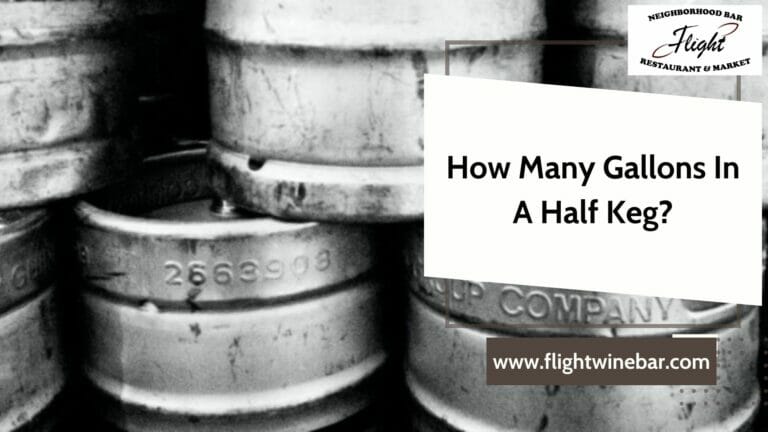 How Many Gallons In A Half Keg