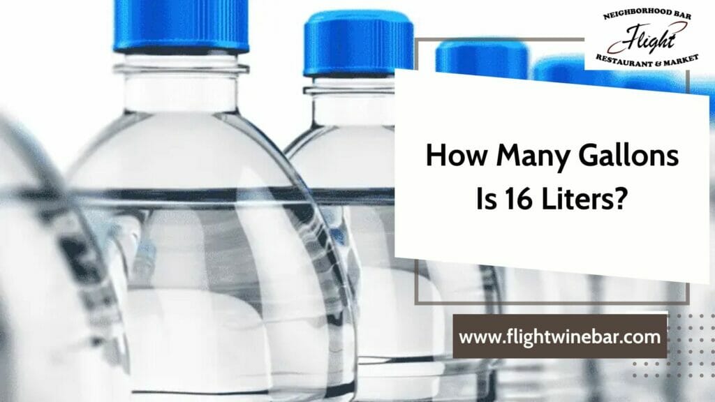 How Many Gallons Is 16 Liters