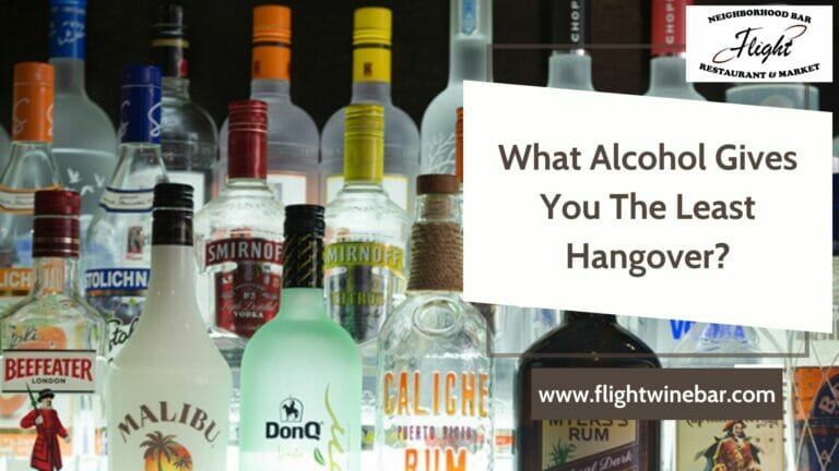 What Alcohol Gives You The Least Hangover