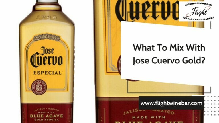 What To Mix With Jose Cuervo Gold