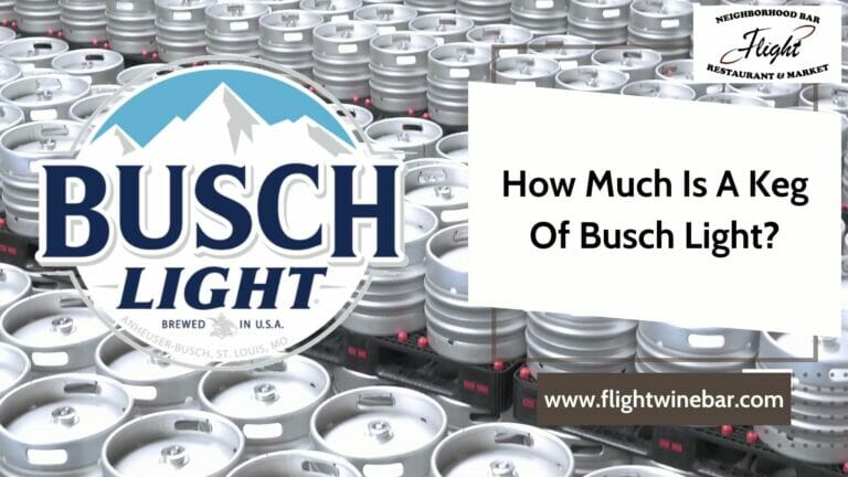 How Much Is A Keg Of Busch Light