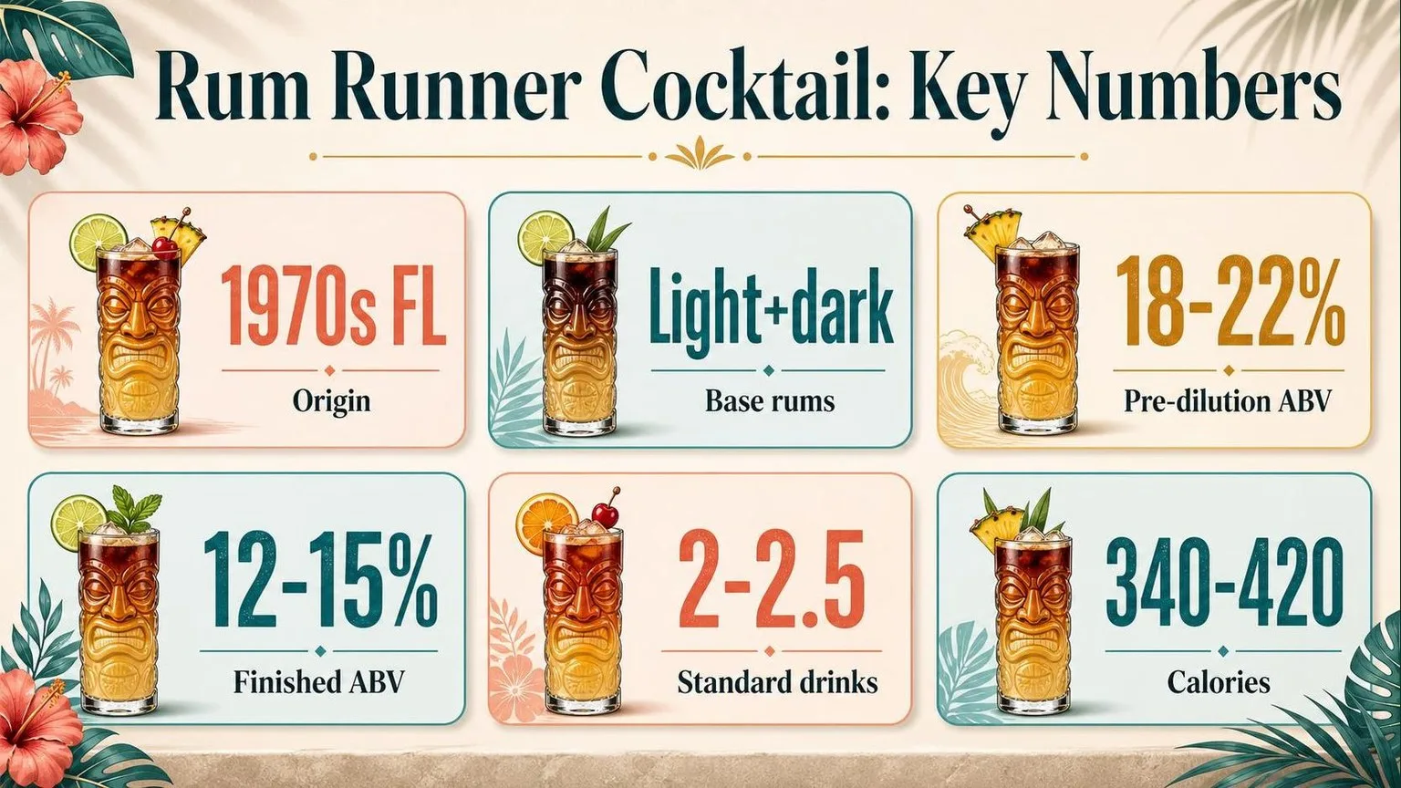Rum Runner By The Numbers — key facts at a glance