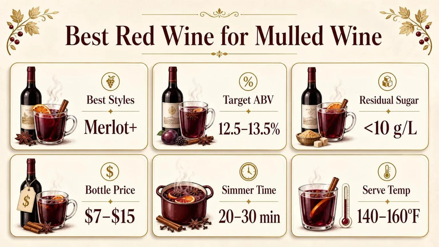 Mulled Wine: The Numbers That Matter — key facts at a glance