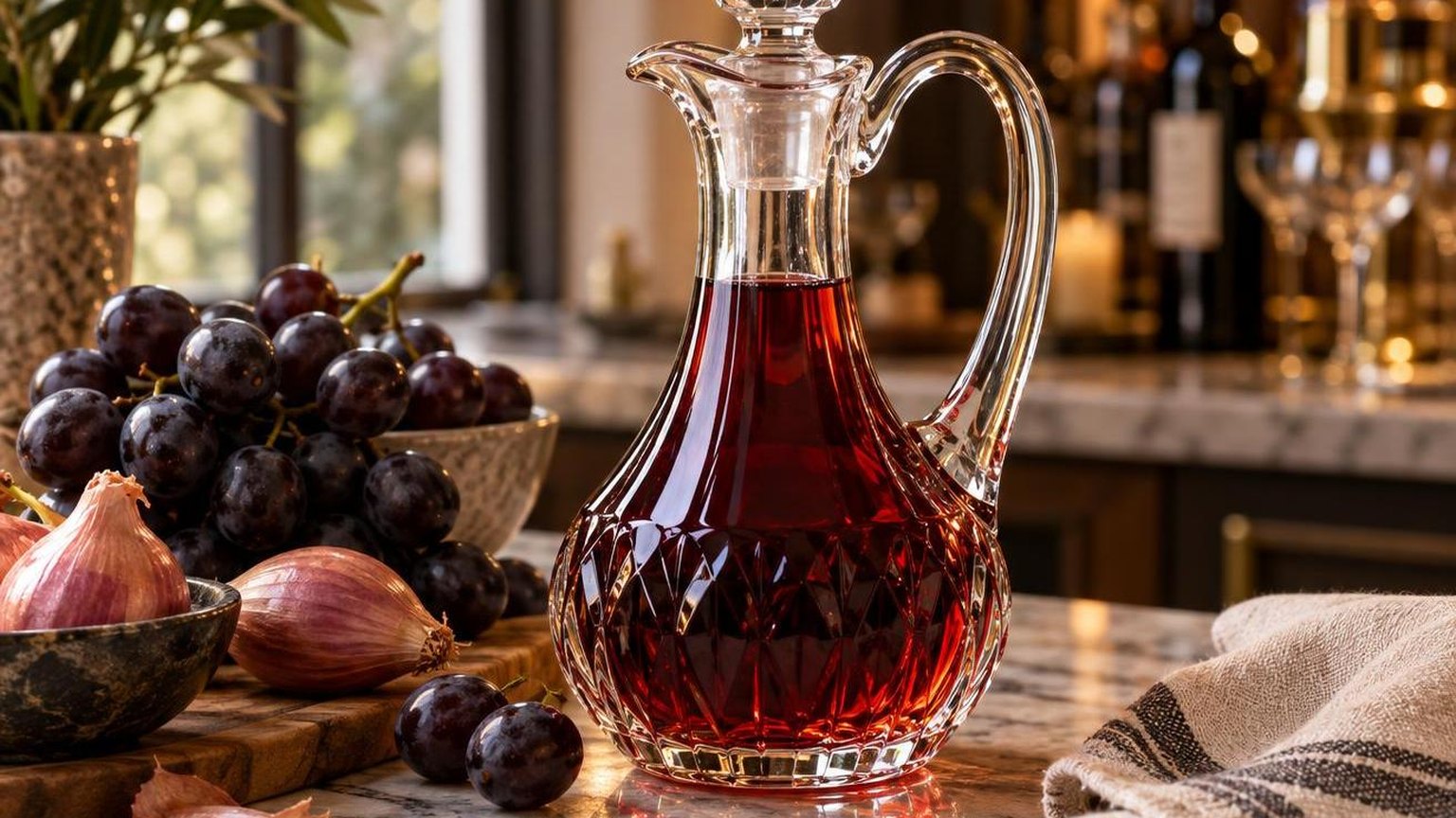 Is There Alcohol In Red Wine Vinegar