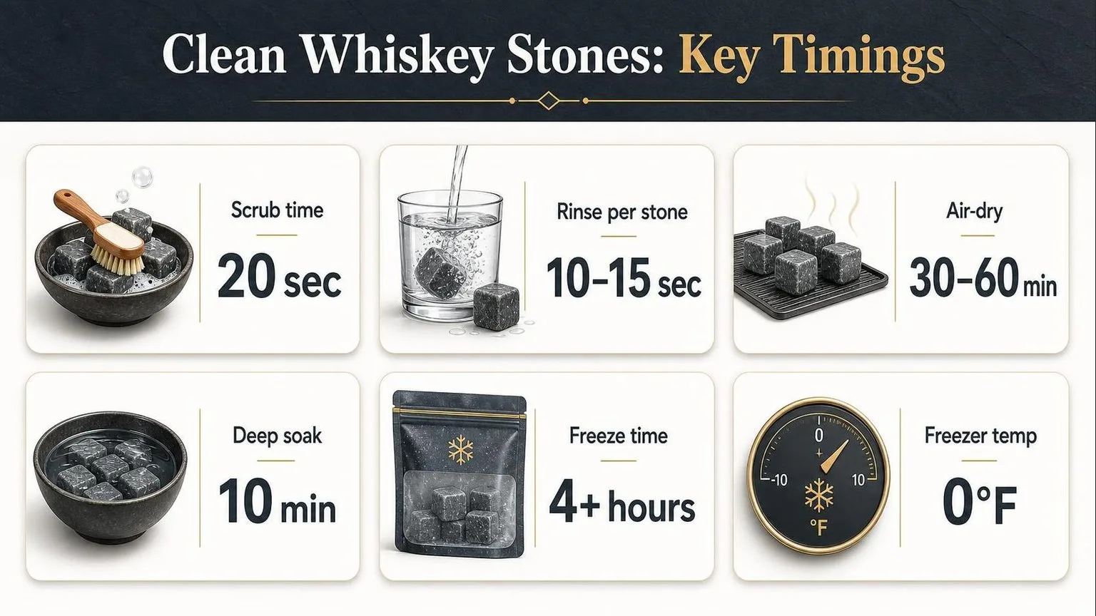 How To Clean Whiskey Stones? 1 Clean Whiskey Stones Right — key facts at a glance