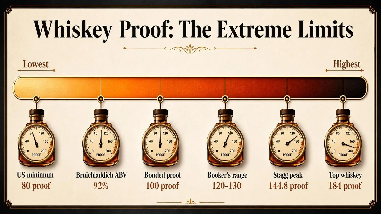 What is the Highest Proof Whiskey? Information From Experts 1 Highest Proof Whiskeys & Key Limits — key facts at a glance