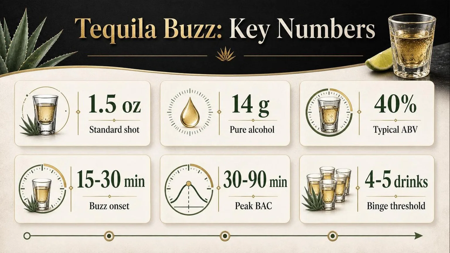 How Does Tequila Make You Feel? 1 How Tequila Hits: The Numbers Behind the Buzz — key facts at a glance
