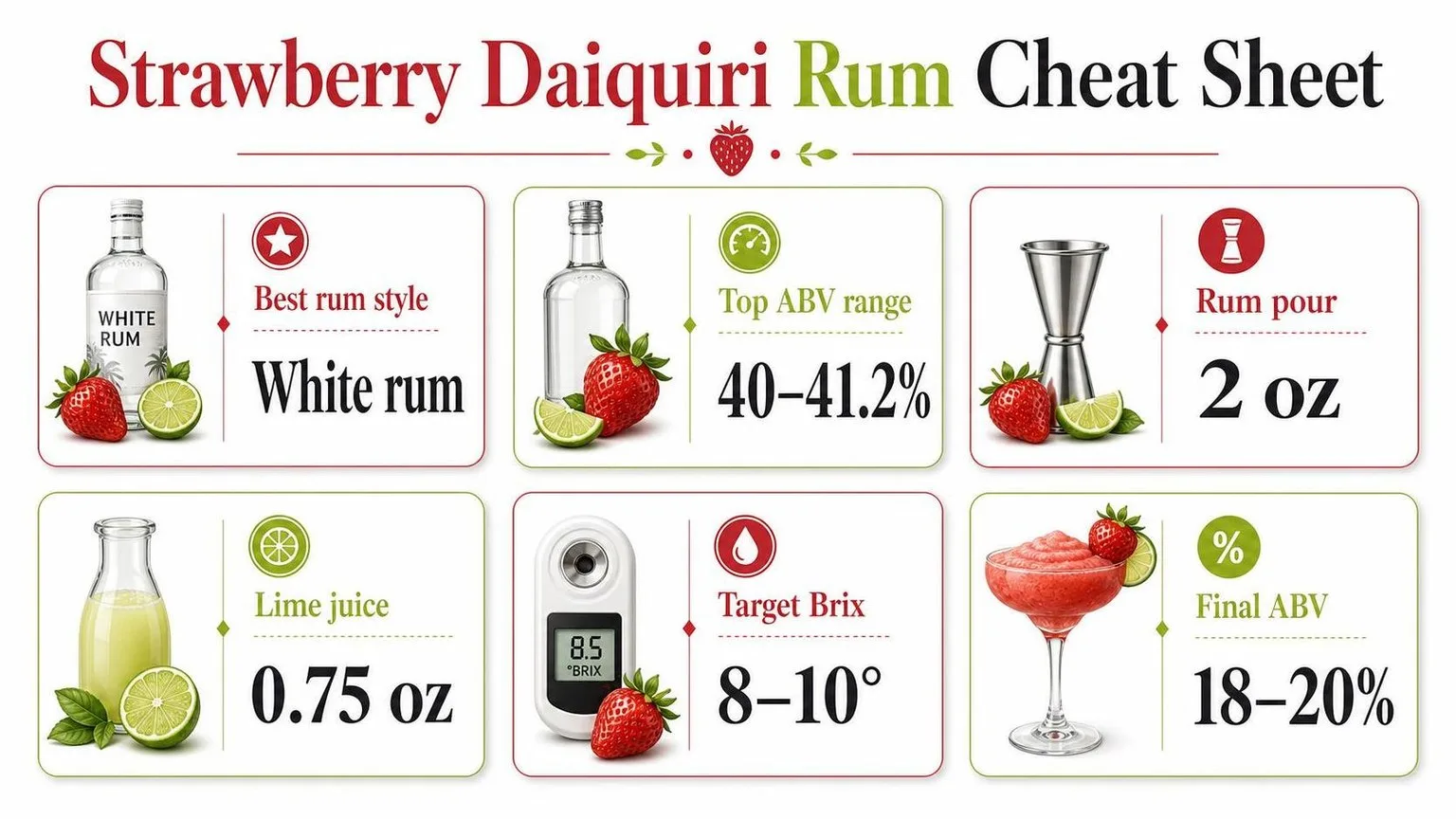 Which Rum Is Best for Strawberry Daiquiri? 19 Expert Picks for the Perfect Cocktail (2026 Guide) 1 Strawberry Daiquiri: The Numbers Behind the Perfect Pour — key facts at a glance
