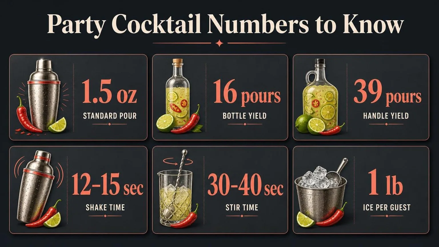 Cocktail Numbers Every Host Should Know — key facts at a glance