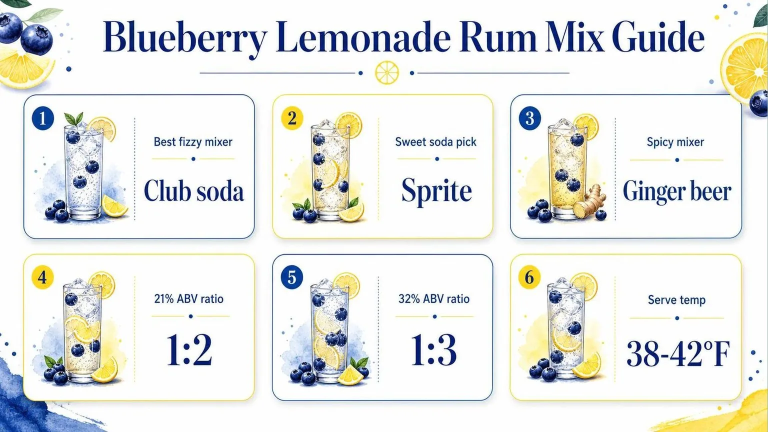 What To Mix With Blueberry Lemonade Rum? 1 Blueberry Lemonade Rum: Mix Like a Pro — key facts at a glance
