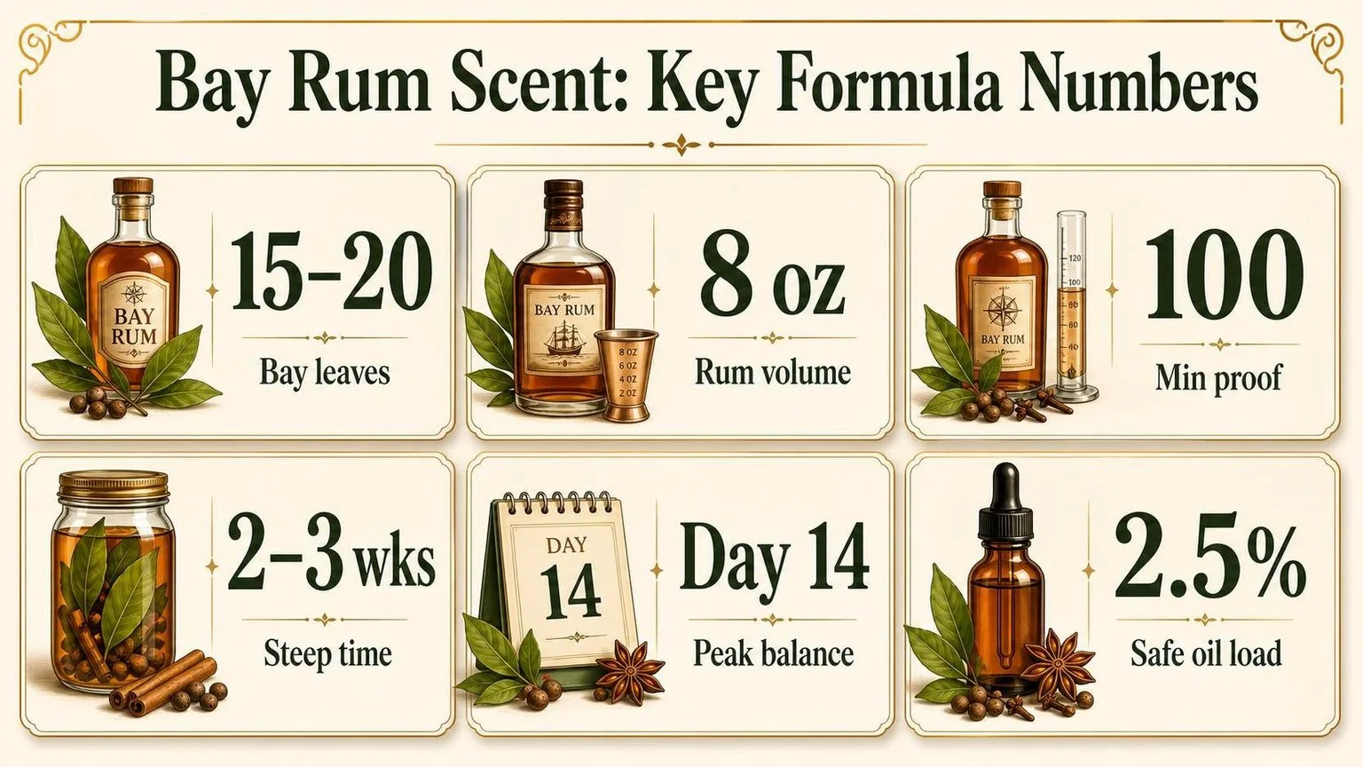 Bay Rum Scent: The Numbers That Matter — key facts at a glance