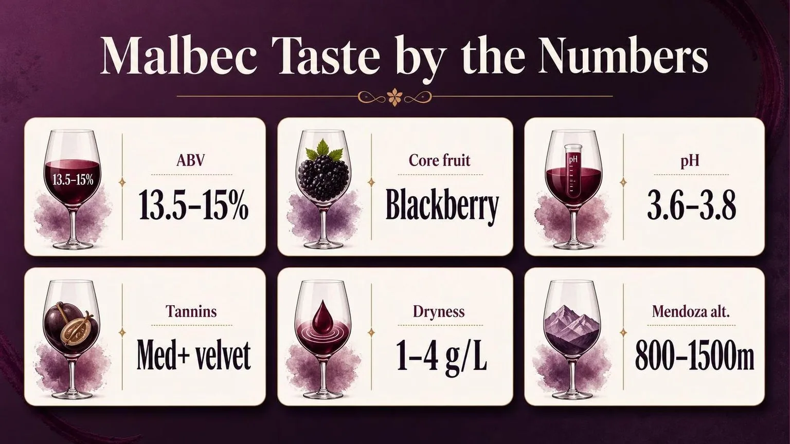 What Does Malbec Taste Like? Information From Experts 1 Malbec by the Numbers: Mendoza vs Cahors — key facts at a glance