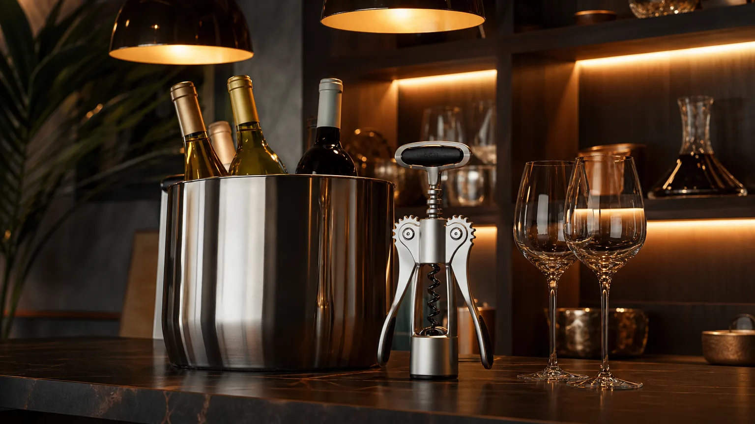 Barvivo Professional Corkscrew wine cooler
