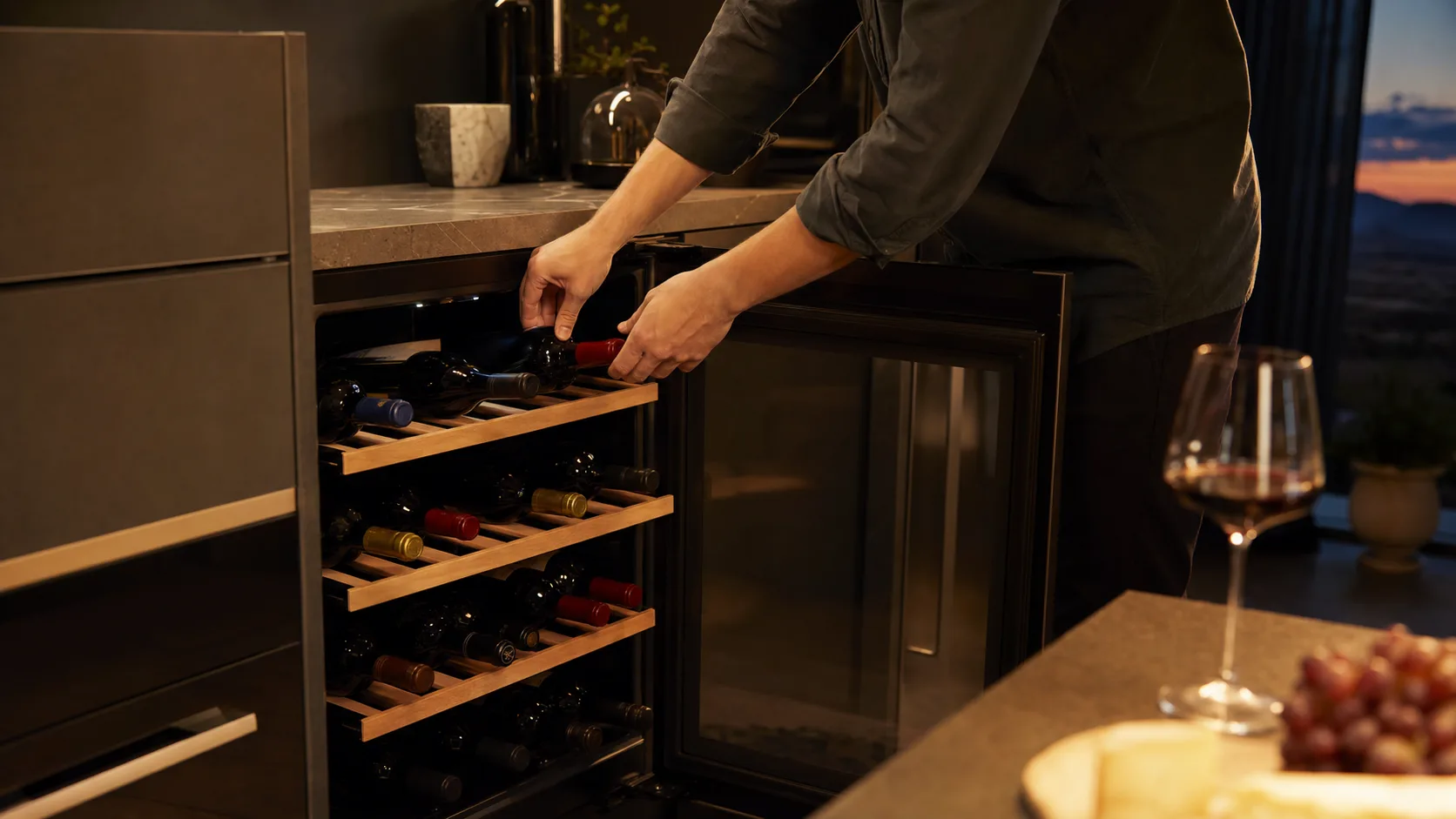 Matching a 12 Bottle Wine Cooler to your space, capacity and cooling needs.