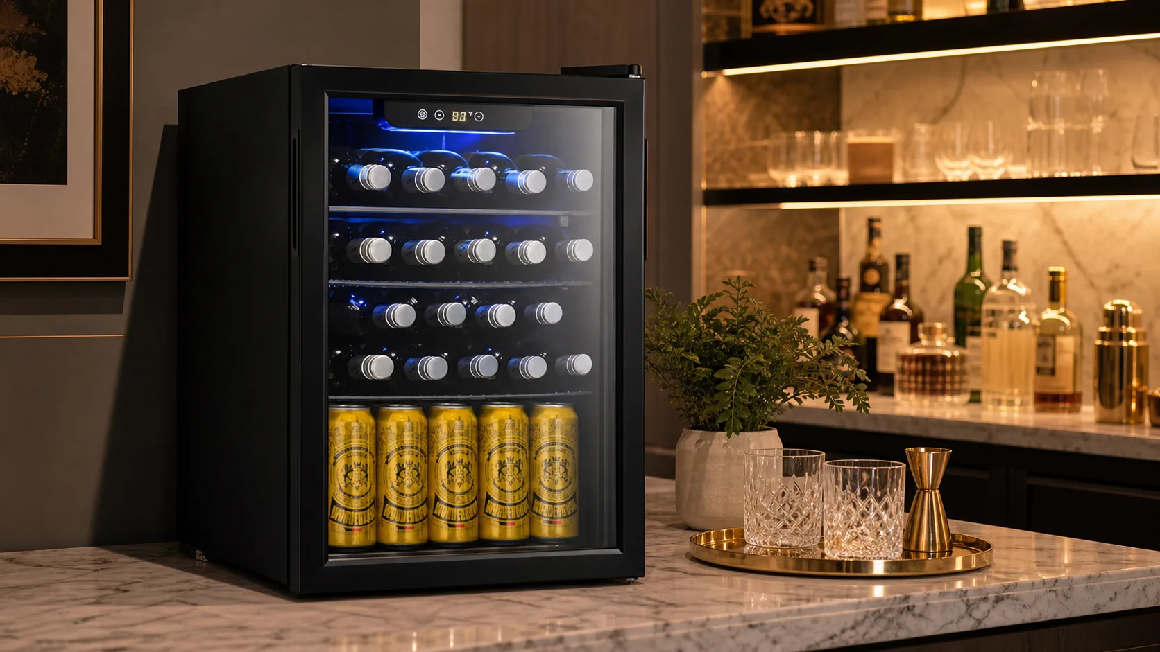 8 Best 24-Bottle Wine Coolers for 2026 9 Antarctic 24-Bottle Wine Cooler — Best Overall: 2.3 cu.ft size