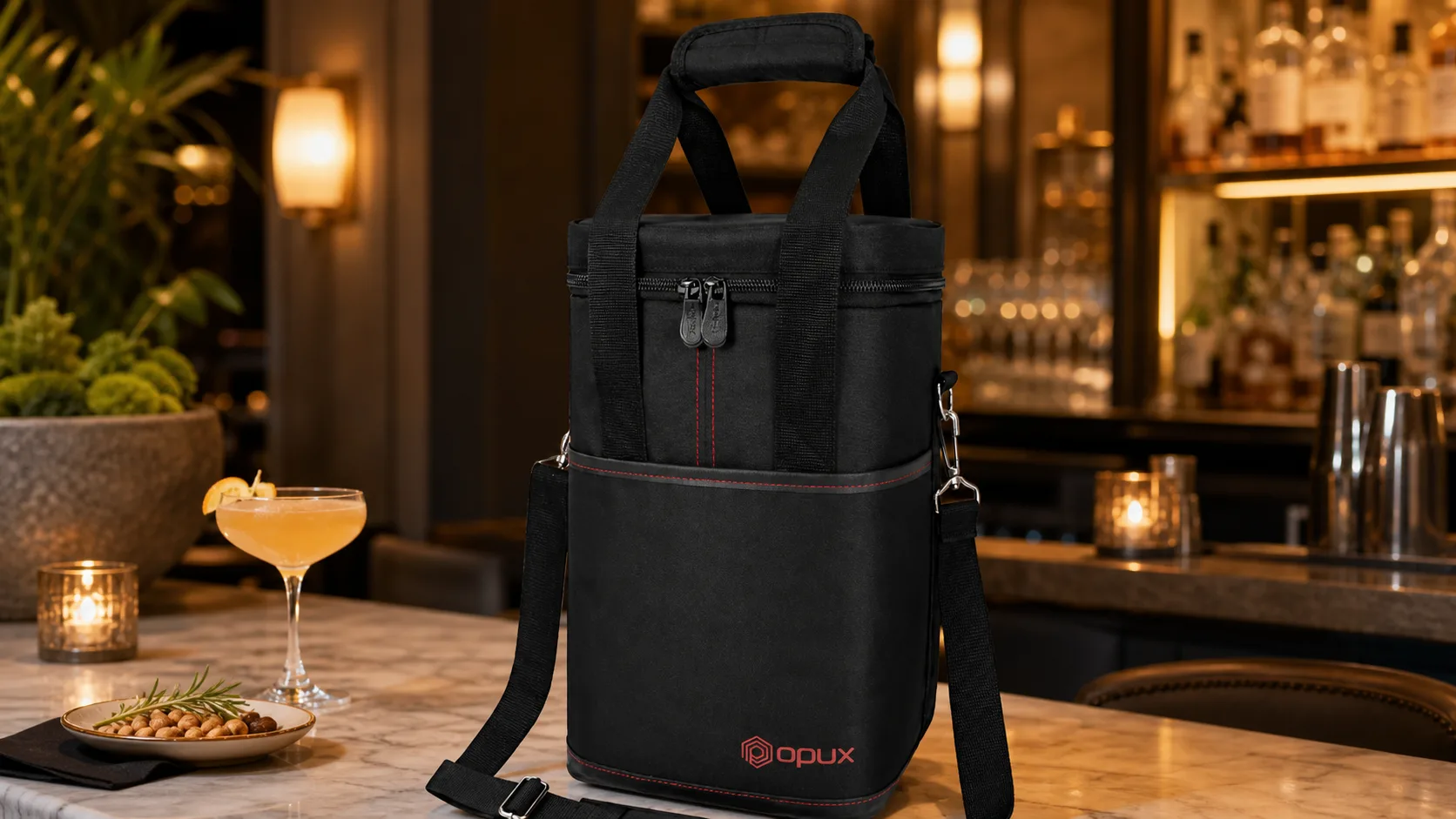 Top 5 Best 4 Bottle Wine Cooler for Home Drinking in 2026 10 OPUX 4-Bottle Wine Cooler — Portable Travel: insulated padded tote