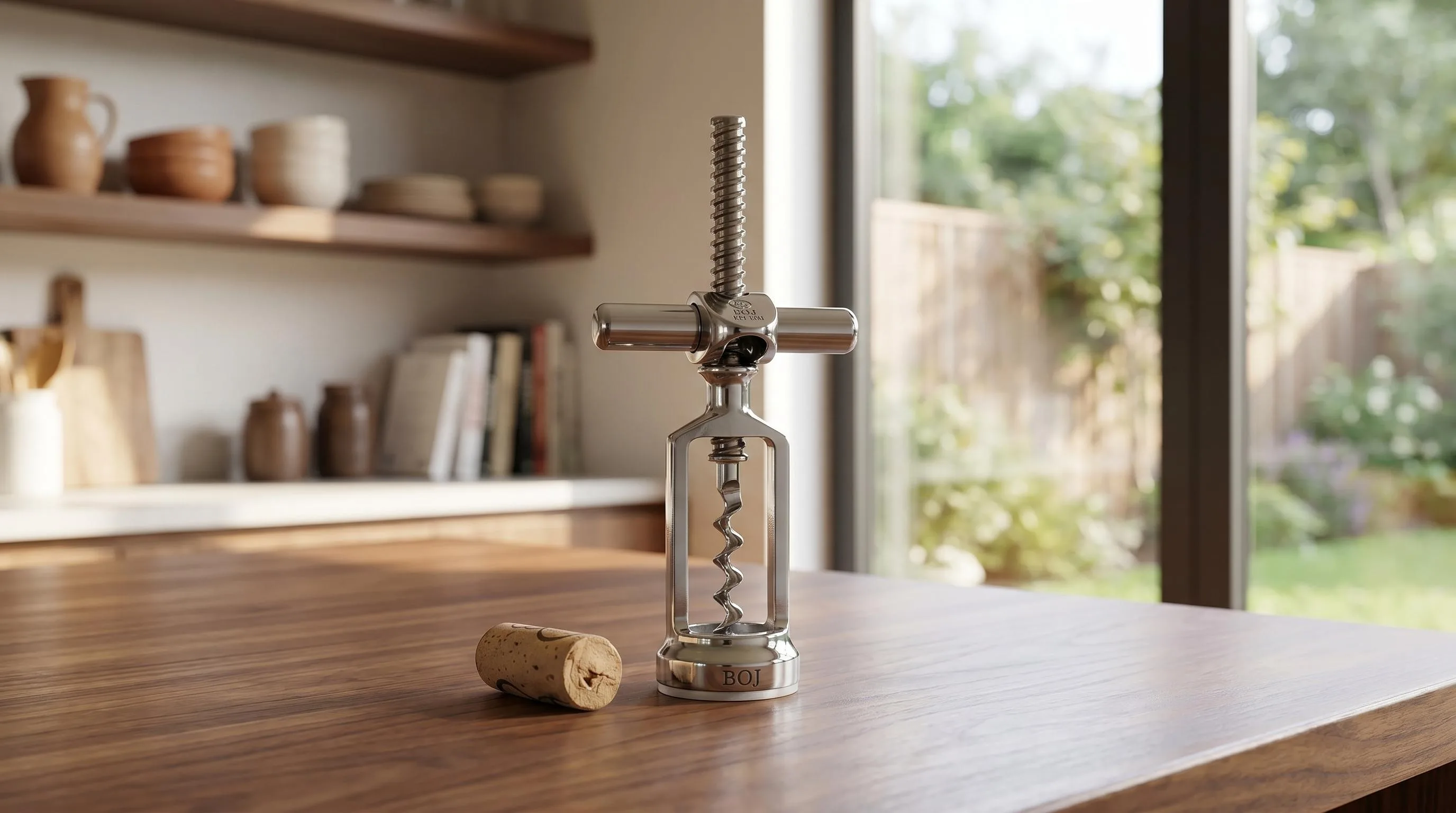BOJ "Vintage Inspired" Bottle Opener (Handheld) Cellar Type: Handheld cellar-style opener with classic Spanish-made styling