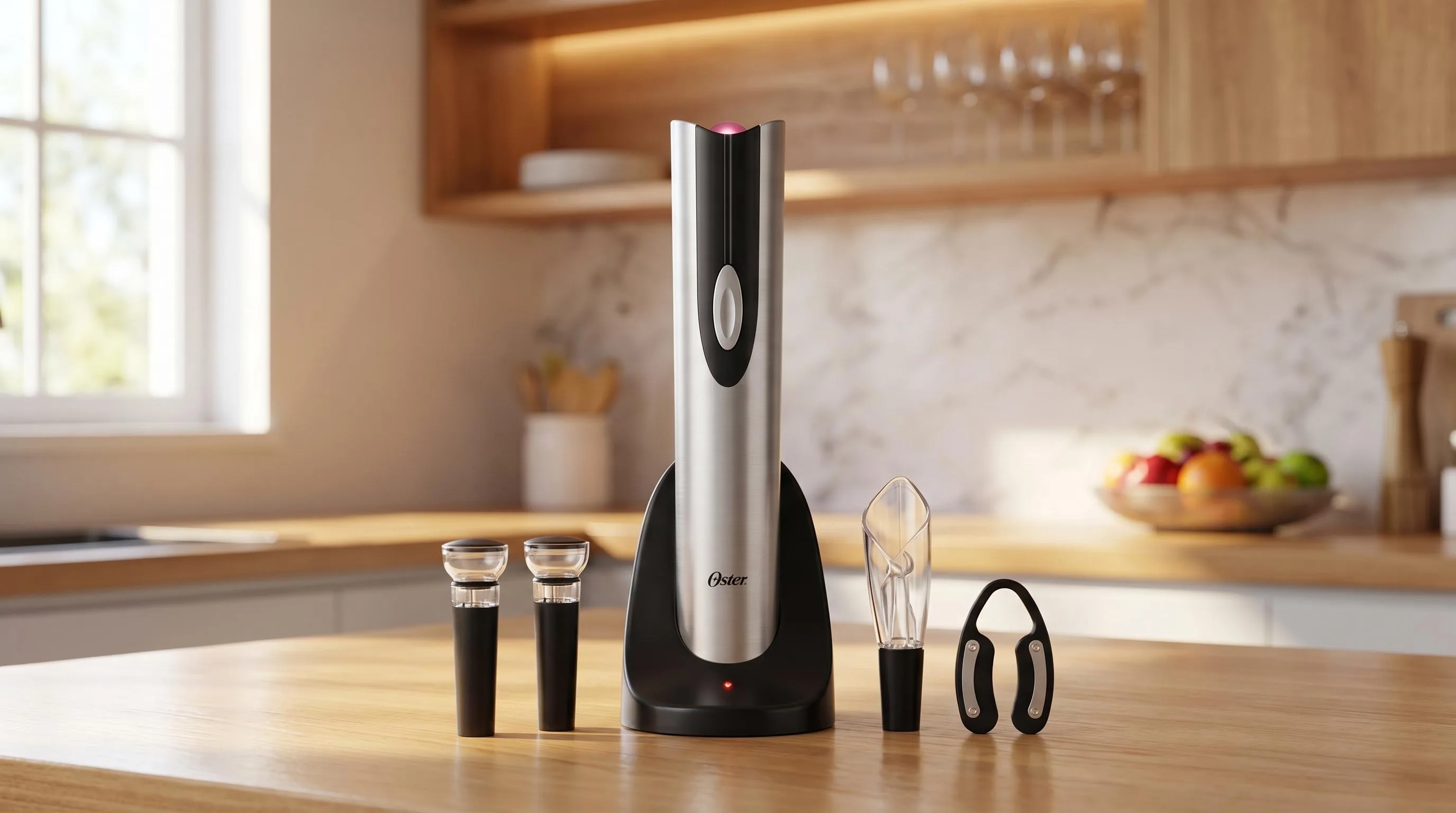 Oster Electric Wine Opener — Electric Gift Sets: 4-in-1 opener set