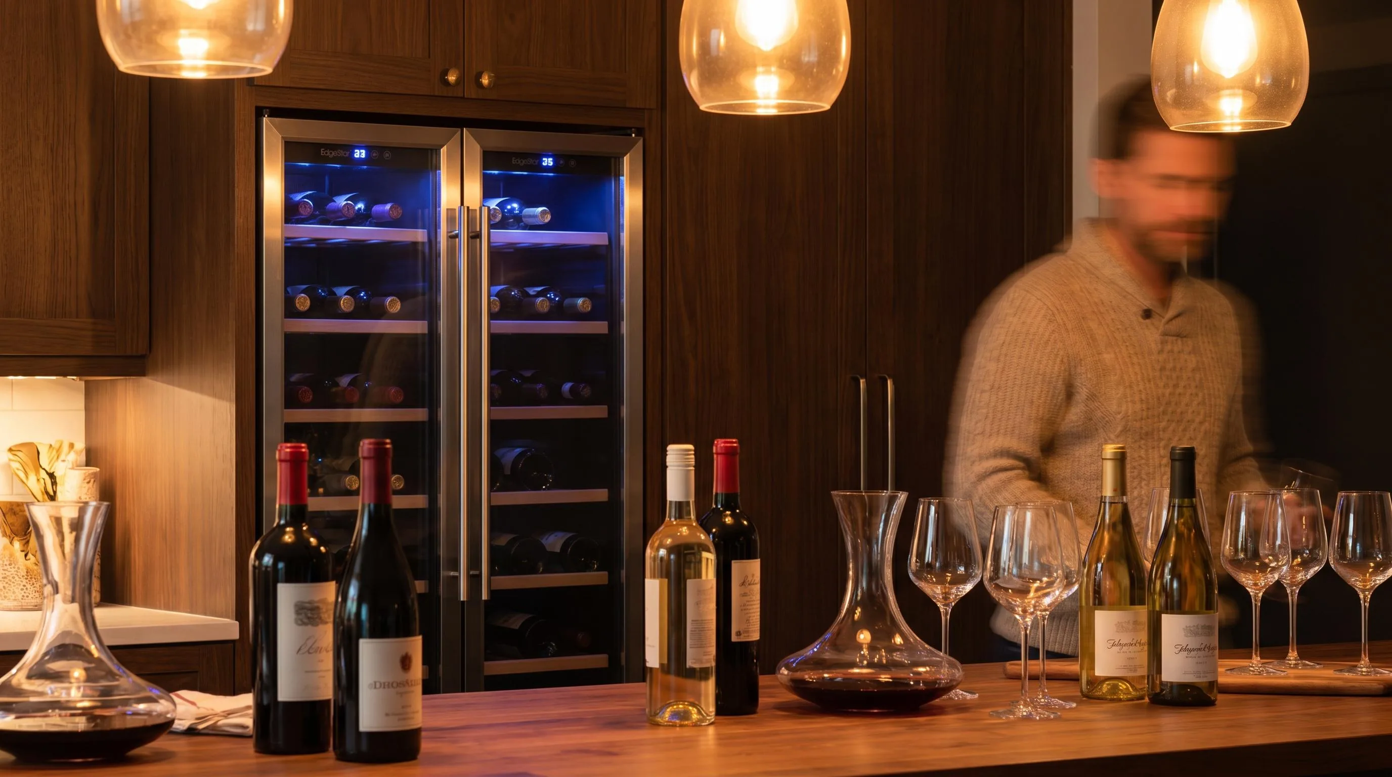 Expert tips for storing and serving wine at the right temperature.