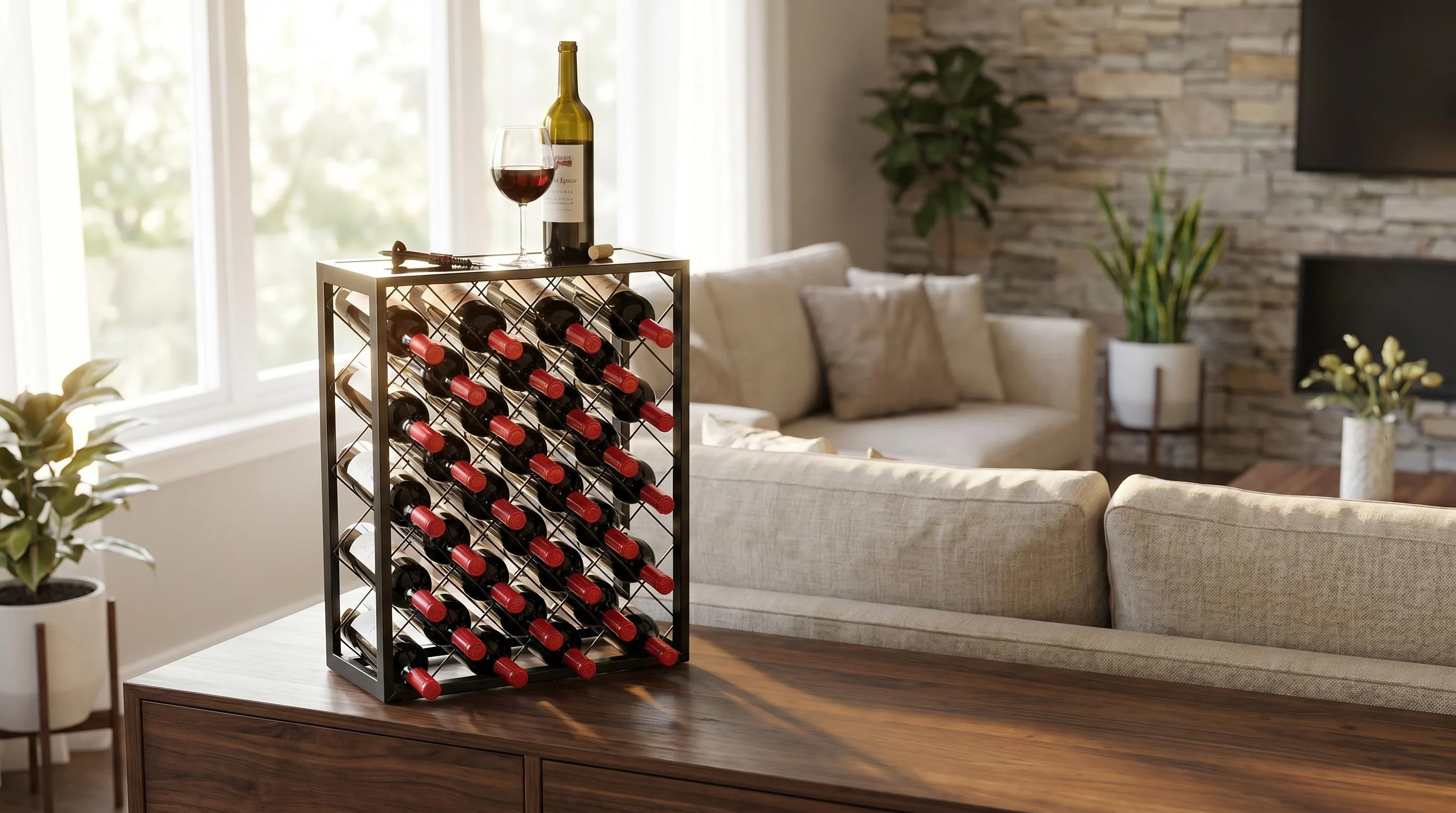 Top 10 The Best Floor Wine Rack Must-Haves in 2026 11 Mango 32-Bottle Wine Cooler — Best Overall: 32-bottle capacity