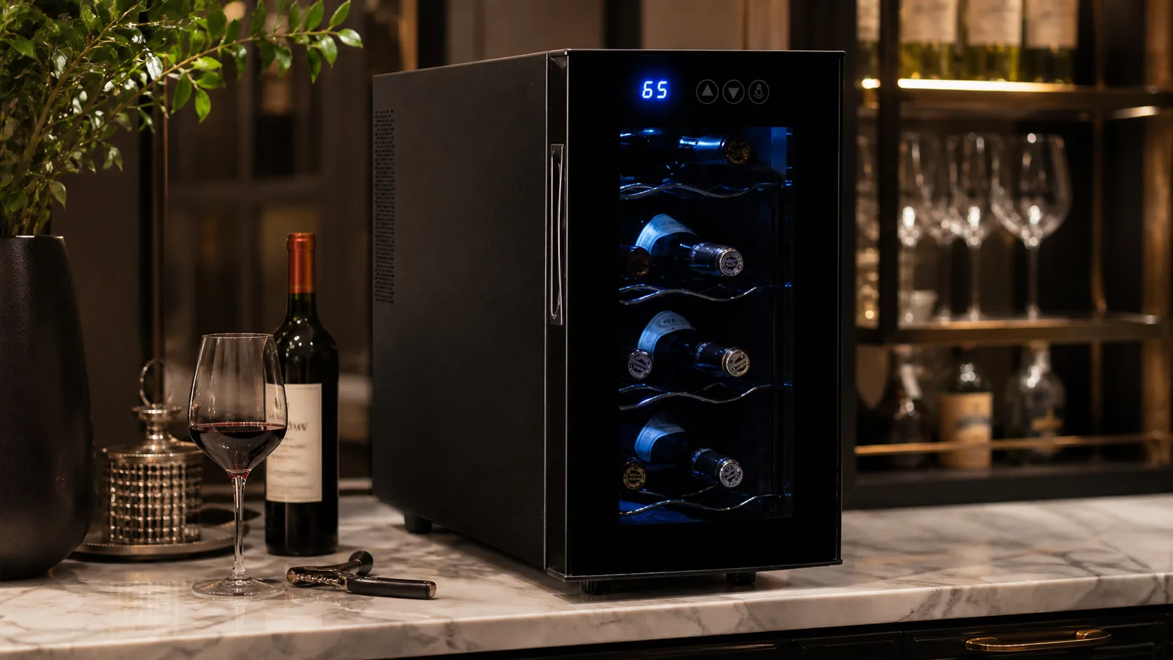 Top 5 Best Haier Wine Cooler For Your Home in 2026 6 Haier 8-Bottle Wine Cooler — Best Overall: electronic controls, 8-bottle capacity