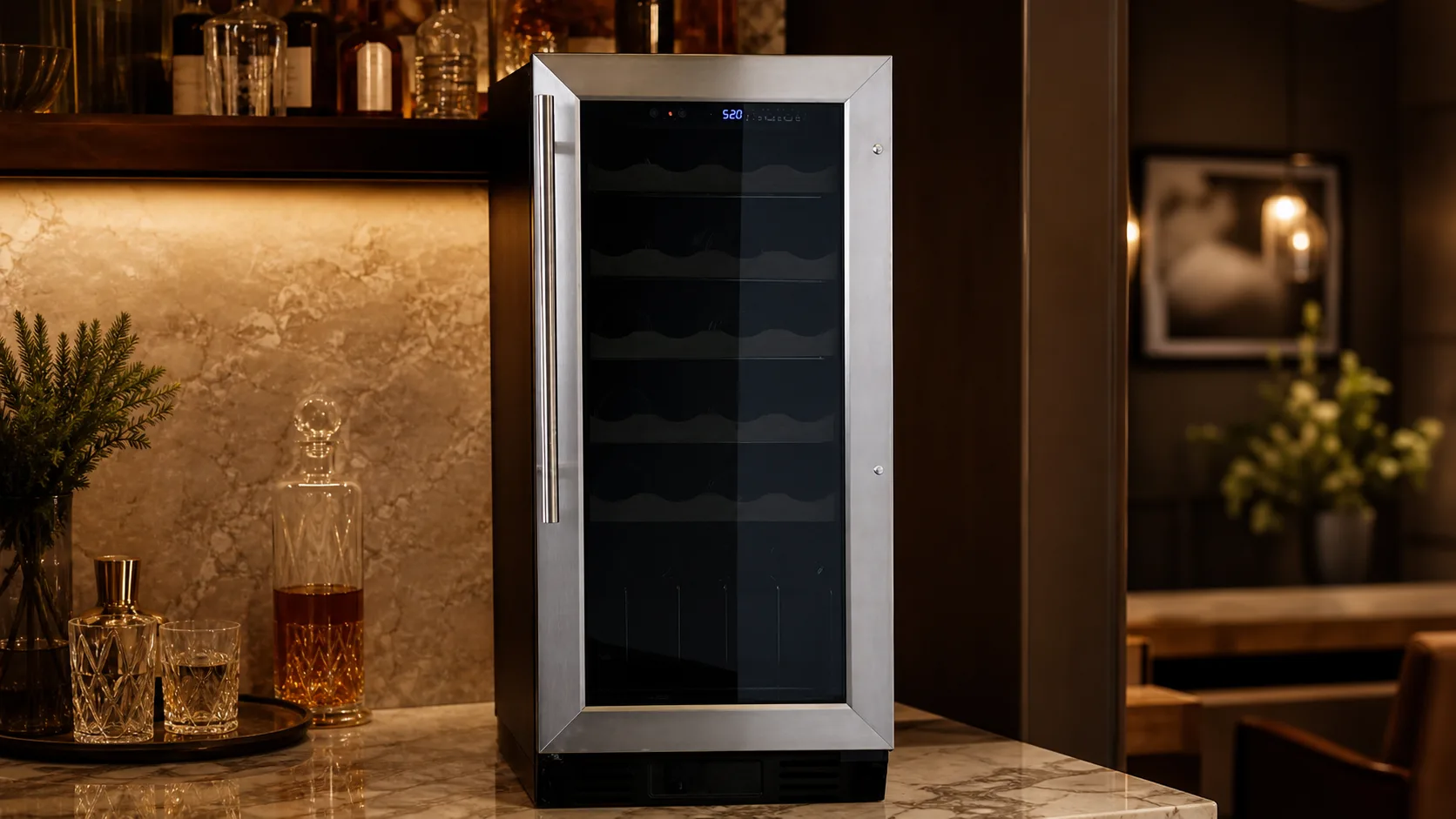 Top 5 Best Haier Wine Cooler For Your Home in 2026 9 Haier HBCE15BBH 26-Bottle — Flexible Install Spaces: built-in or freestanding, 26-bottle capacity