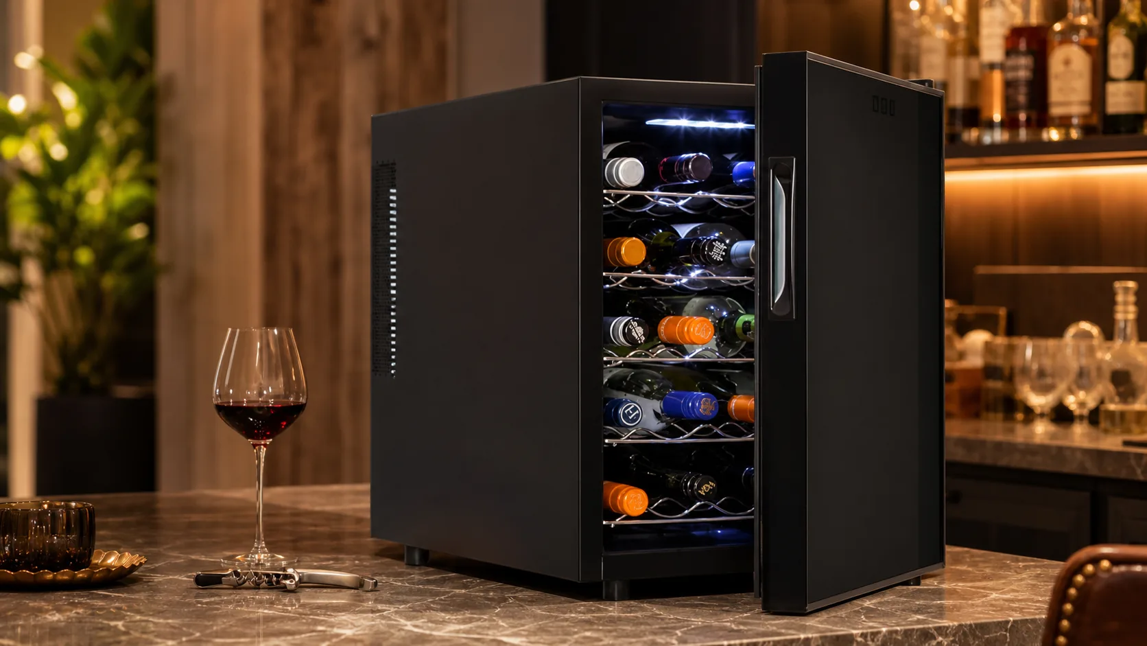 Koolatron 20-Bottle Wine Cooler — Best Overall: 20-bottle capacity