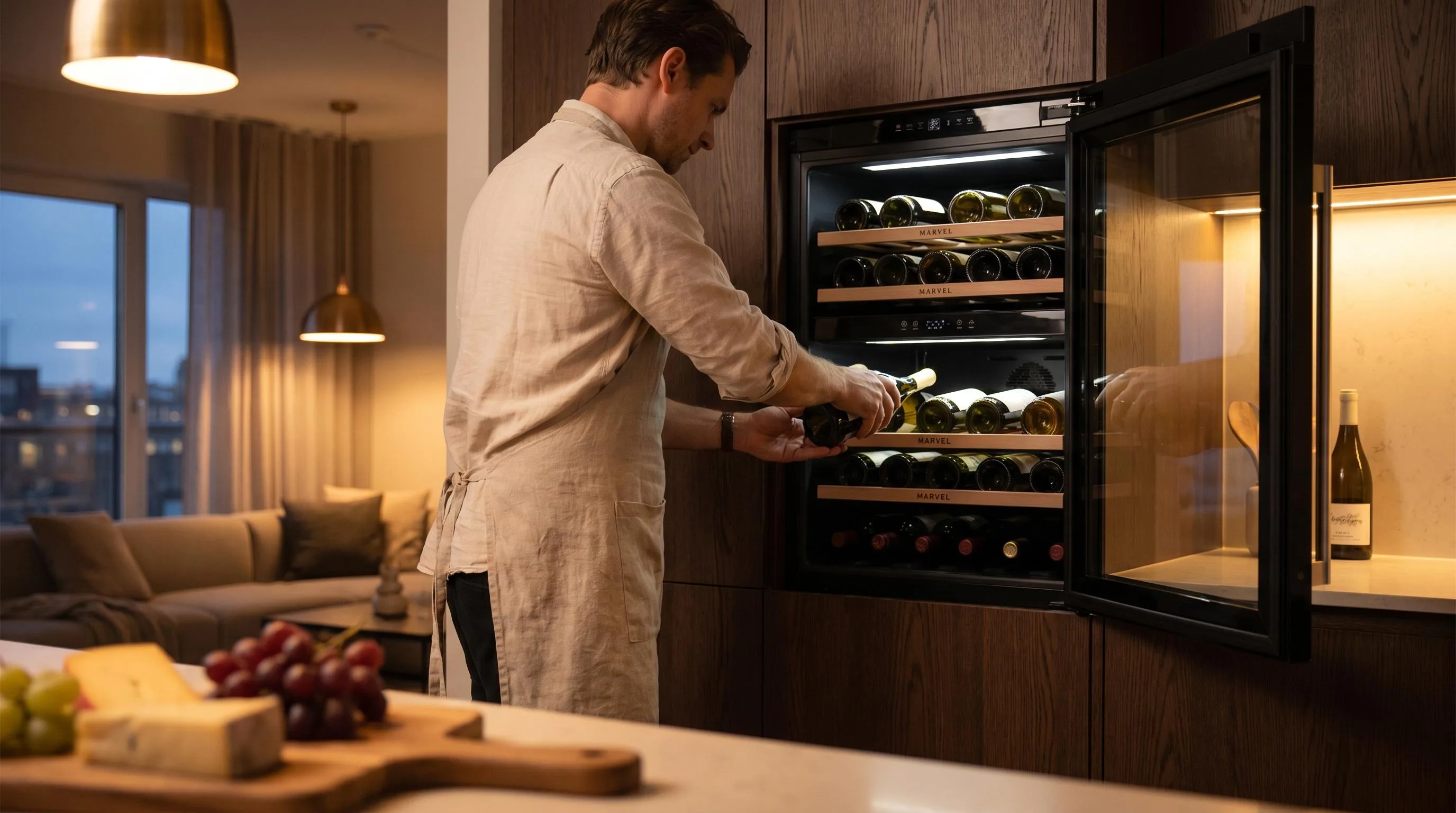 Matching a Marvel wine cooler to your space, capacity and cooling needs.