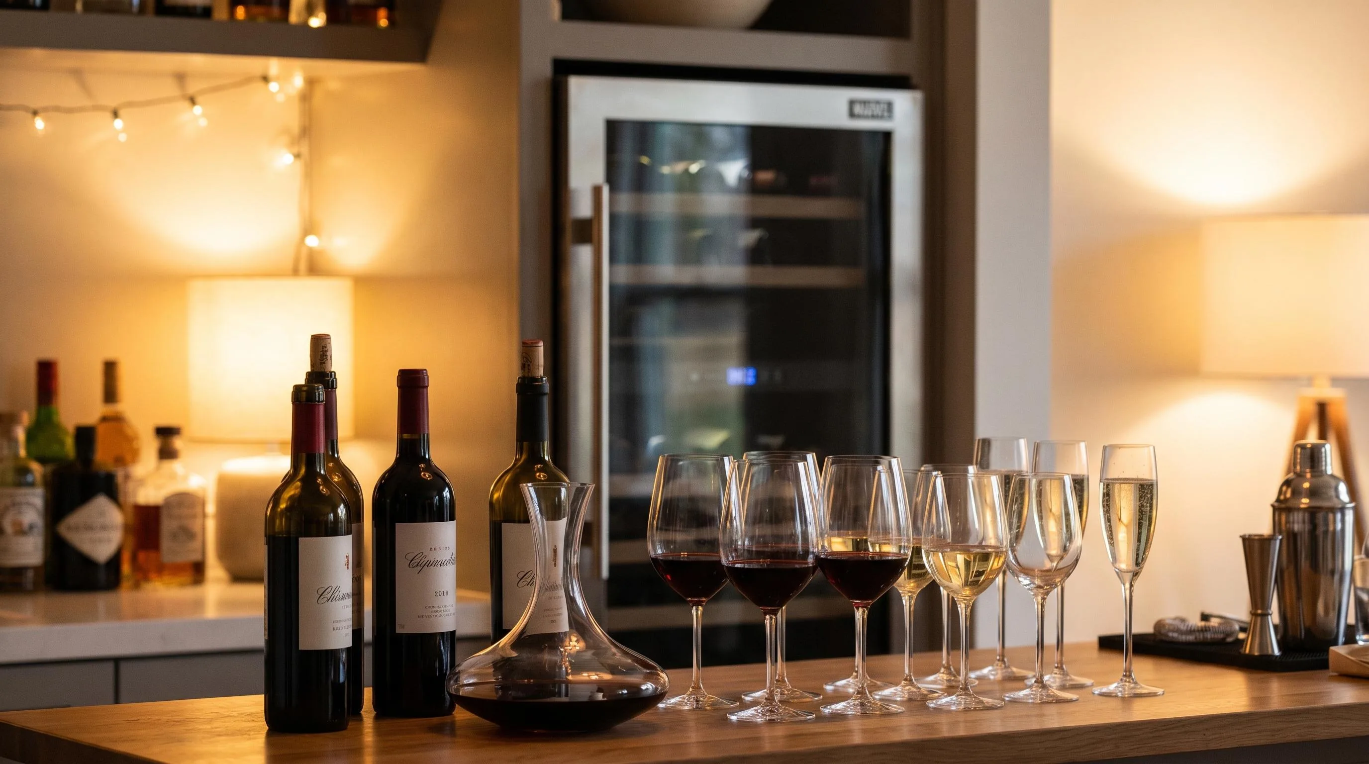 Expert tips for storing and serving wine at the right temperature.