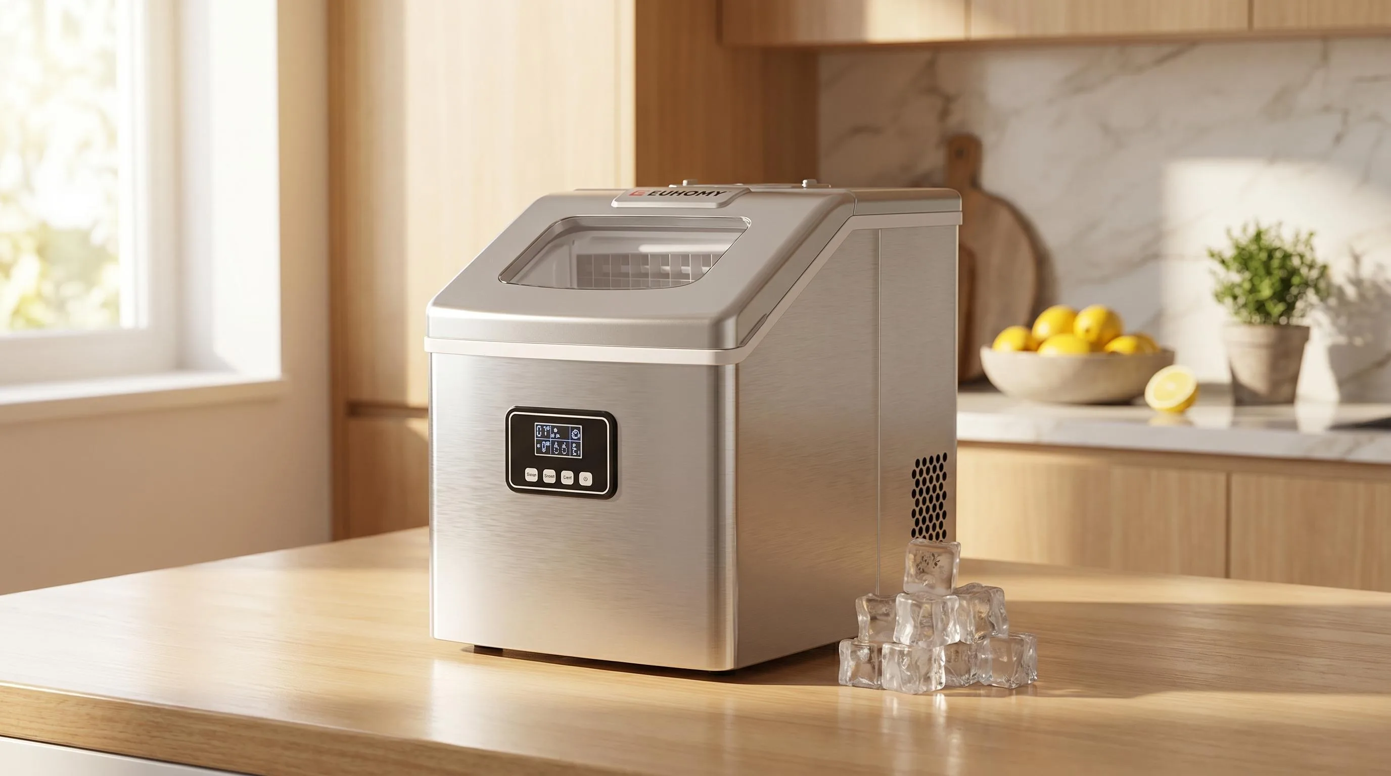 Top 10 The Best Portable Ice Maker in 2026 of All Time 17 Euhomy Ice Maker Machine Countertop: Countertop design for convenient, space-saving ice making in any kitchen