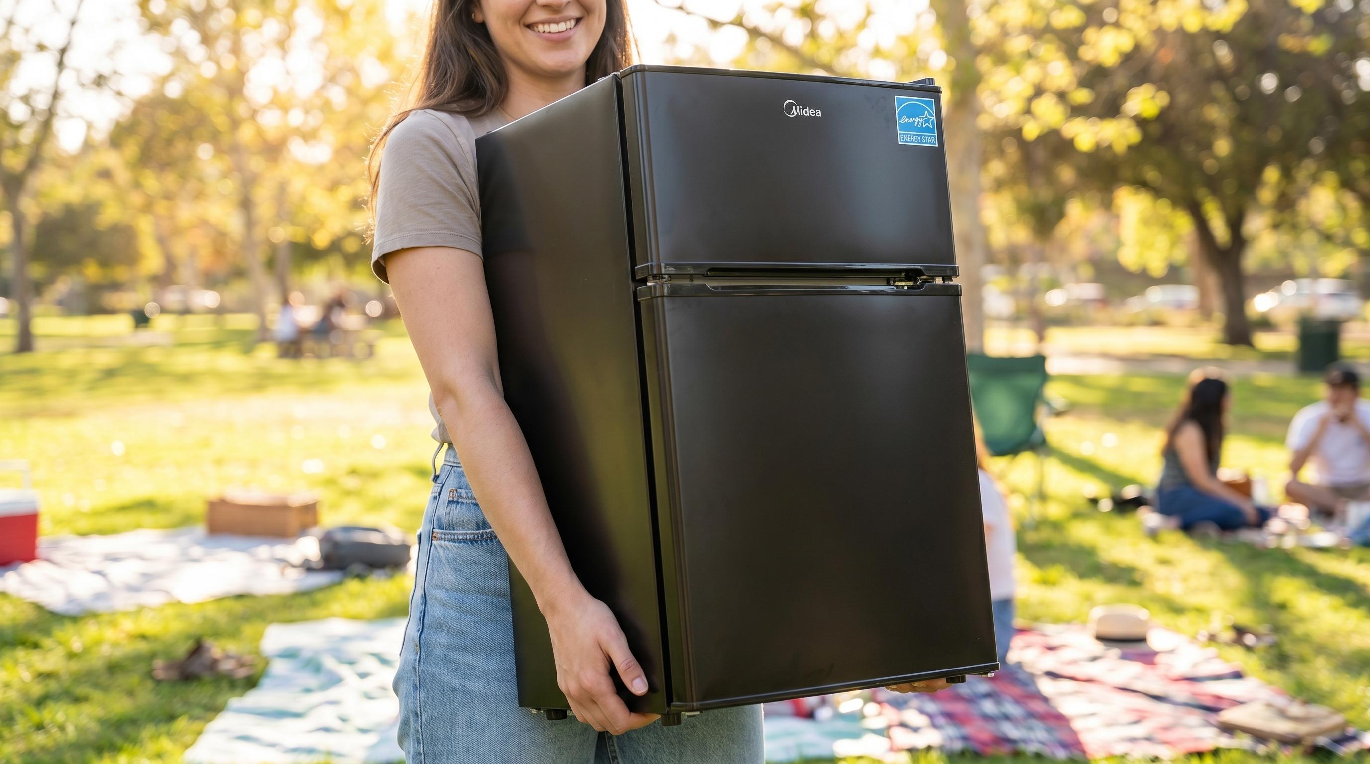 Expert tips for keeping wine perfectly chilled on the go with a portable mini fridge.