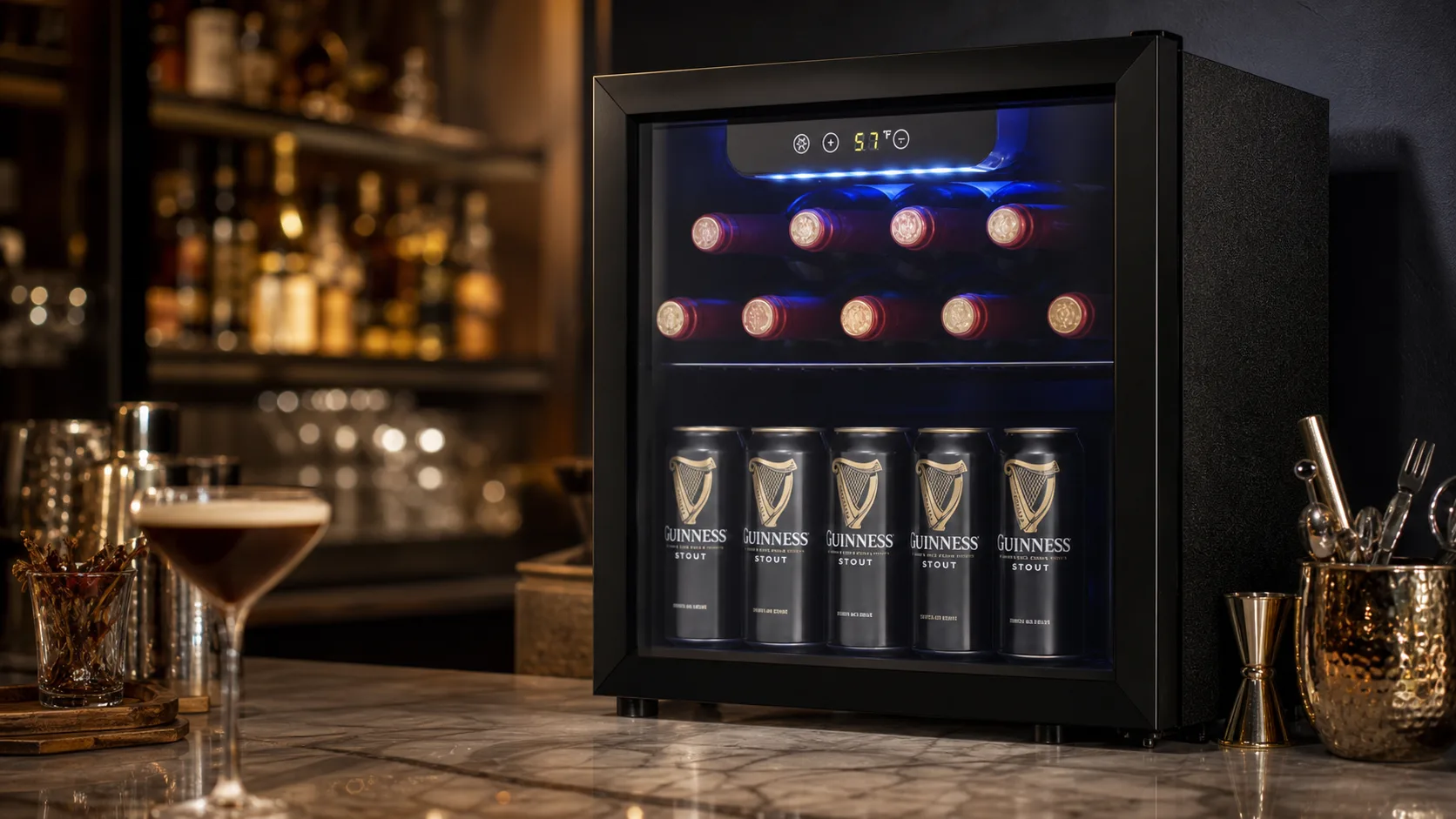 The Best Small Wine Cooler of All Time 2026 14 Antarctic Star 1.6cu.ft Wine Cooler/Cabinet Beverage — Compact Apartments: 1.6 cu.ft size