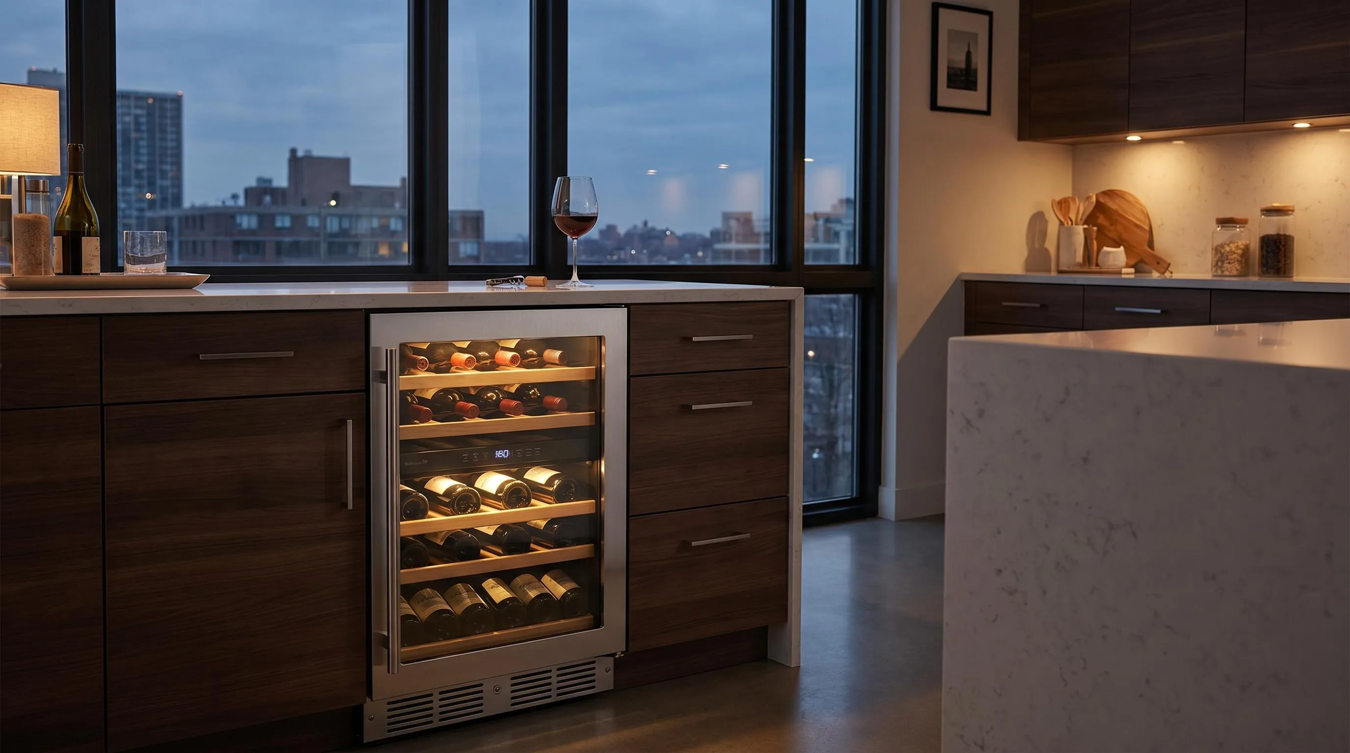 Our overall top pick: SCHMECKE 18-Bottle Wine Cooler — Best Overall.